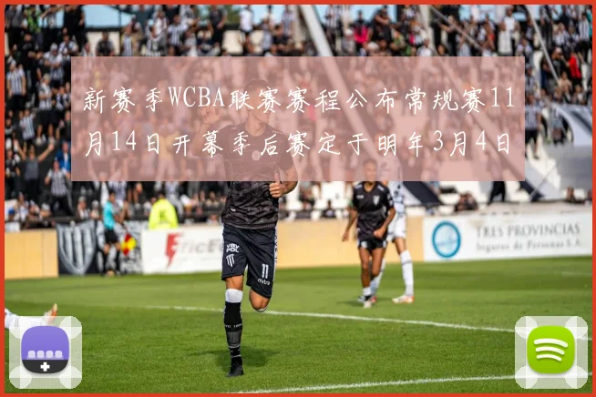 新赛季WCBA联赛赛程公布常规赛11月14日开幕季后赛定于明年3月4日启动